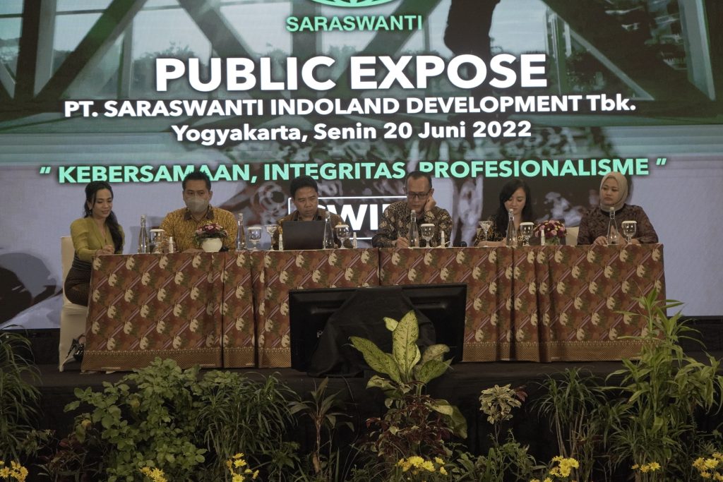 Press Release Public Expose PT Saraswanti Indoland Development, Tbk. (SWID)