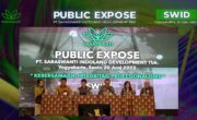 Press Release Public Expose PT Saraswanti Indoland Development, Tbk. (SWID)