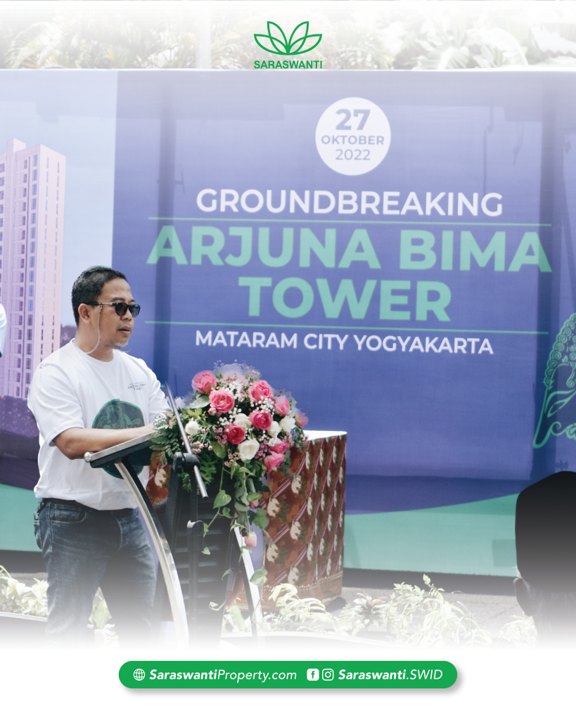 Dokumentasi Groundbreaking Tower Arjuna-Bima Mataram City Yogyakarta