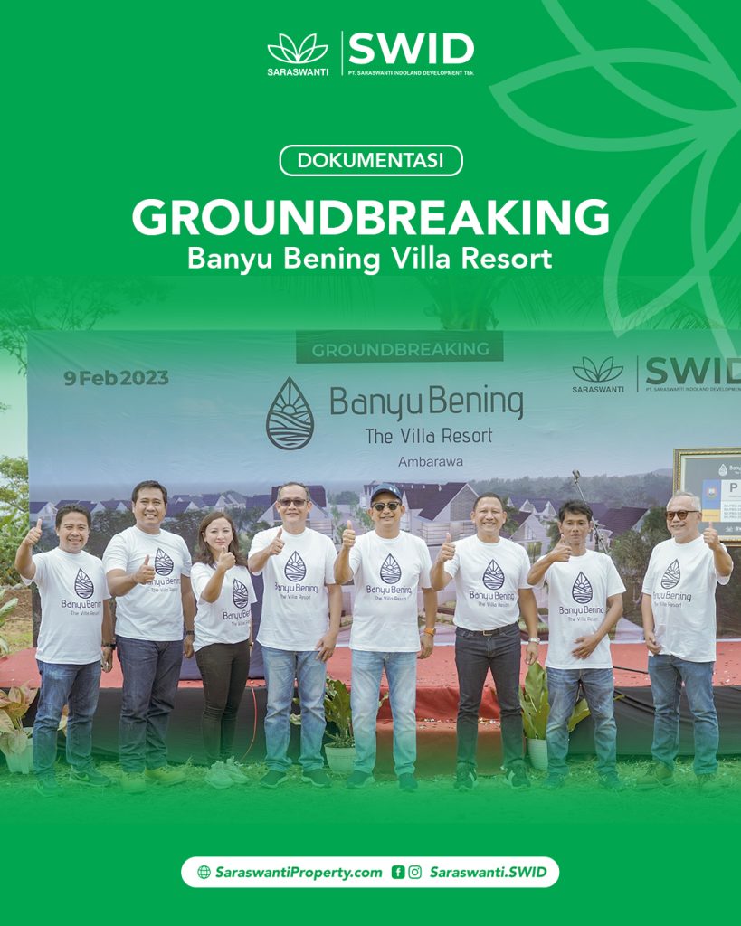 Groundbreaking Banyu Bening Villa Resort