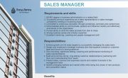 We’re Hiring Sales Manager