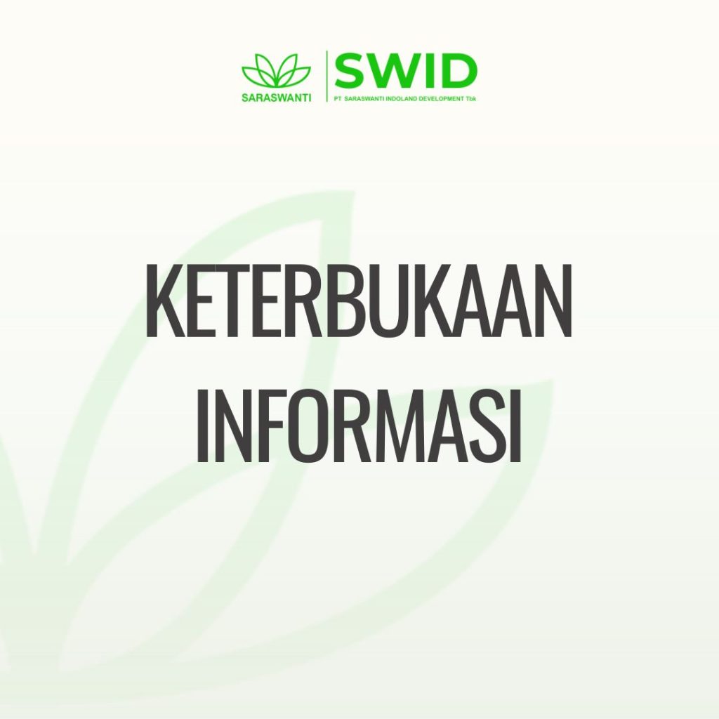 Keterbukaan Informasi – Transaksi Material