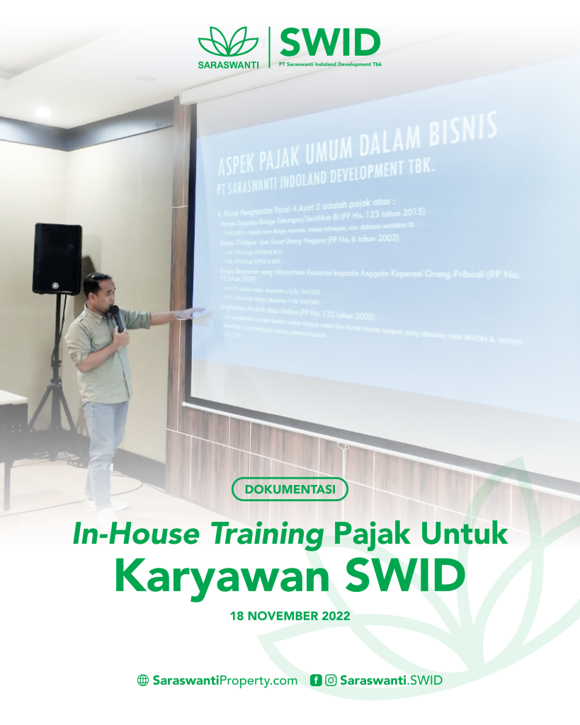 Dokumentasi Kegiatan In-House Training Pajak untuk Karyawan SWID